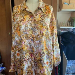 Vintage Designer silk blouse